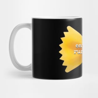 Eat Pasta Run Faster Mug